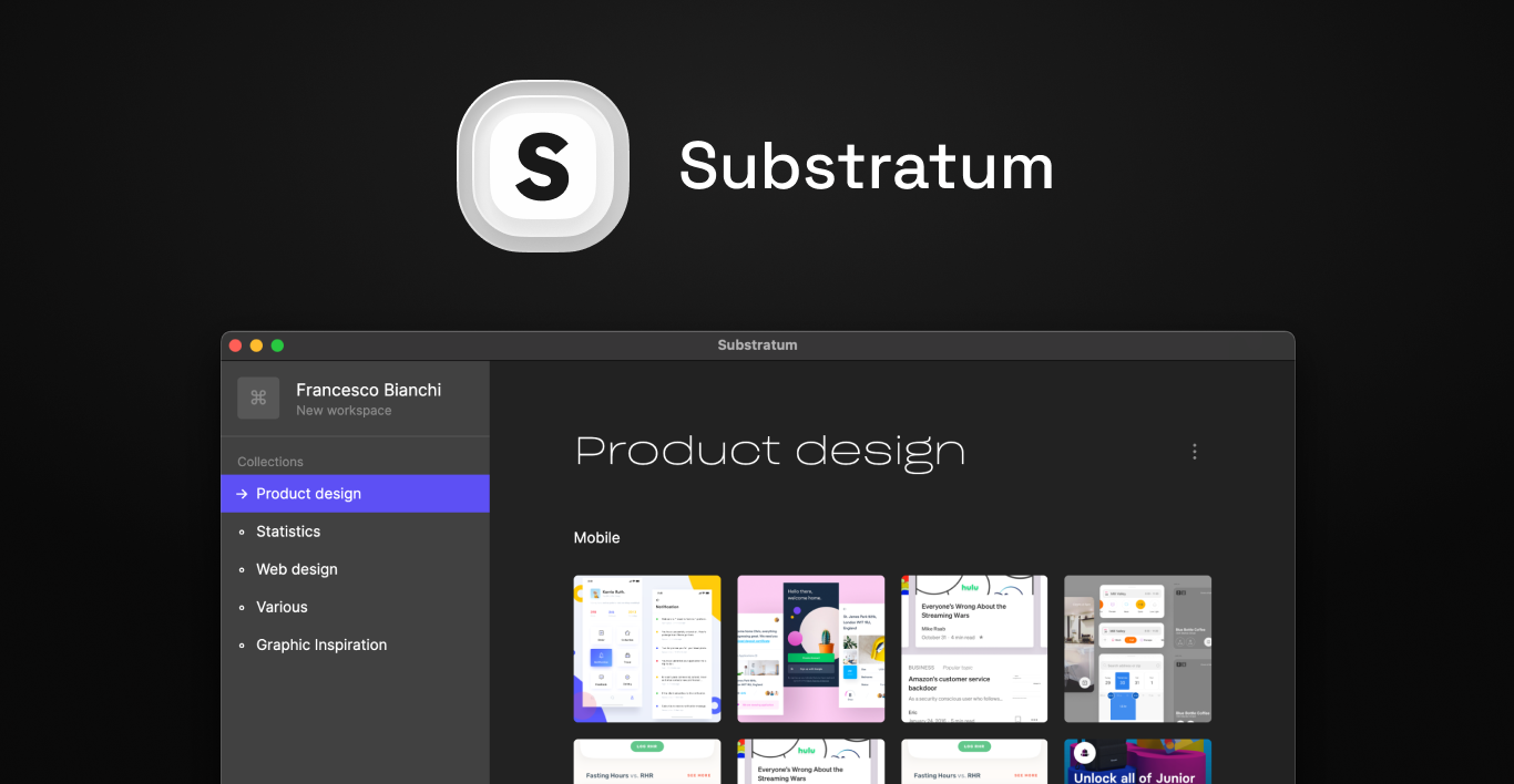 Substratum screenshot